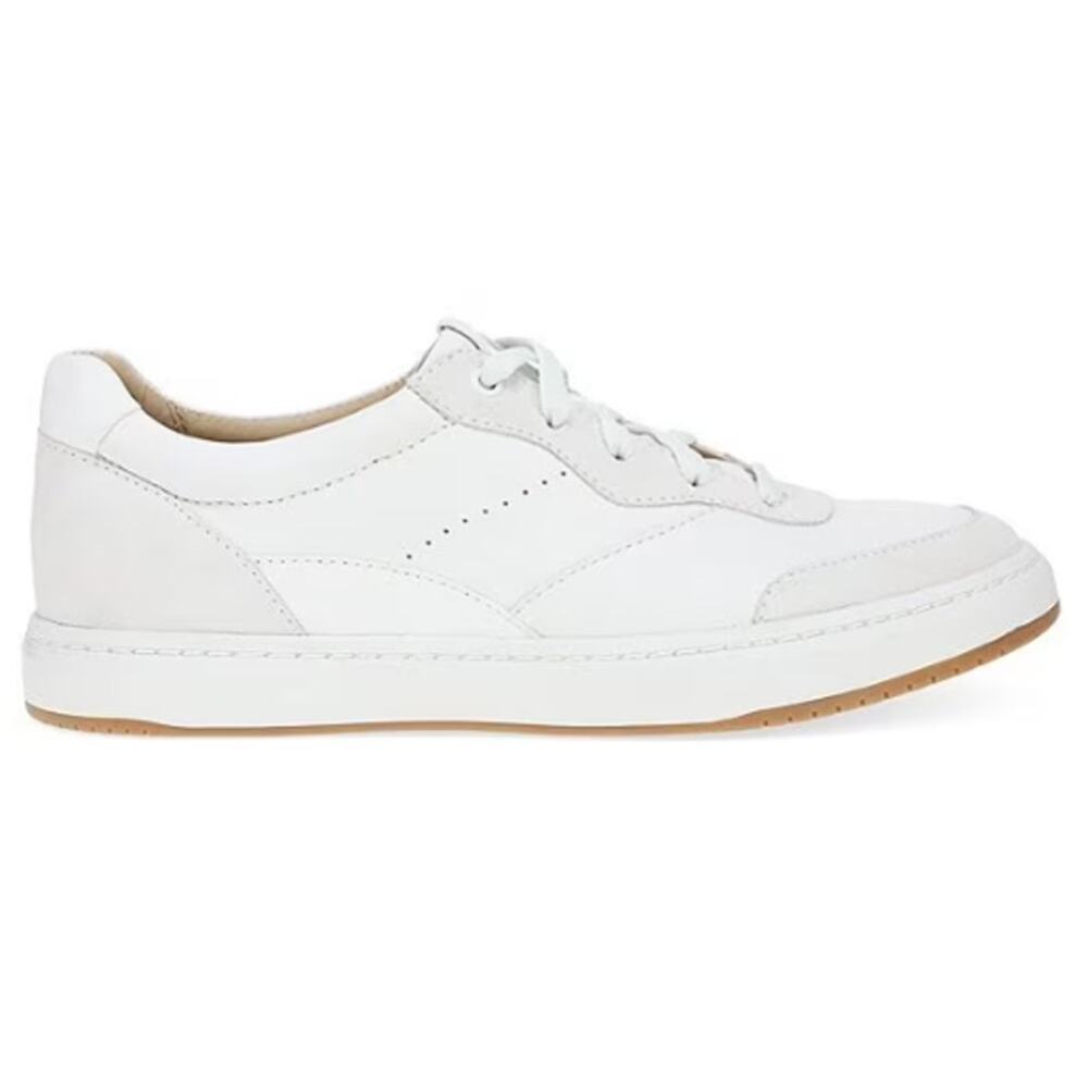 Dansko Women's White Nappa Leather Josey Sneakers Size 6.5-7